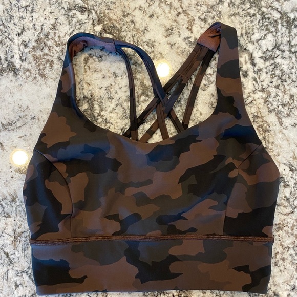 Lululemon Free To Be Serene Bra Long Line size 4 - Picture 1 of 7